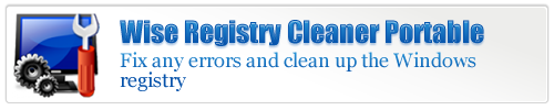 Wise Registry Cleaner Portable