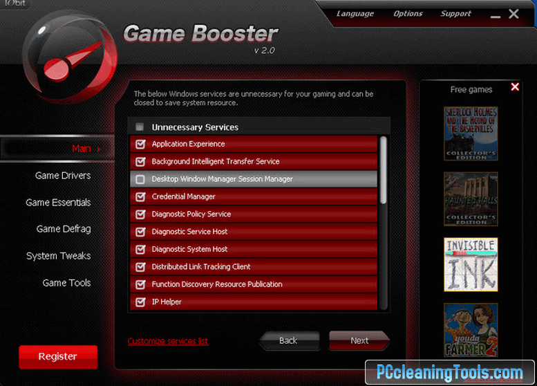 Descargar Game Booster 4 Descargar software