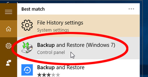 Restore a Windows 7 backup in Windows 10 - photo 02